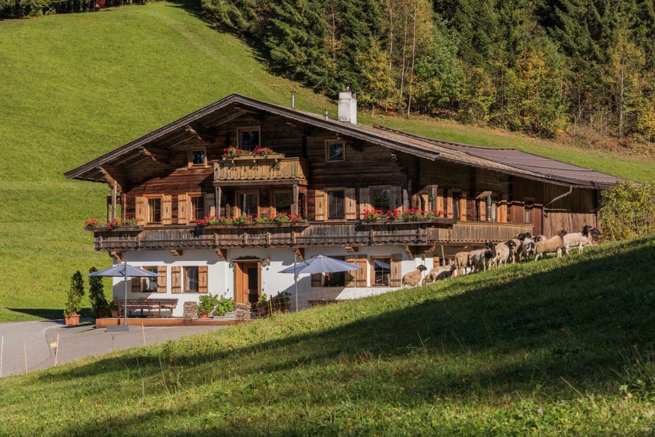 Апартаменты Bauernhof Muehltalhof Элльмау Экстерьер фото